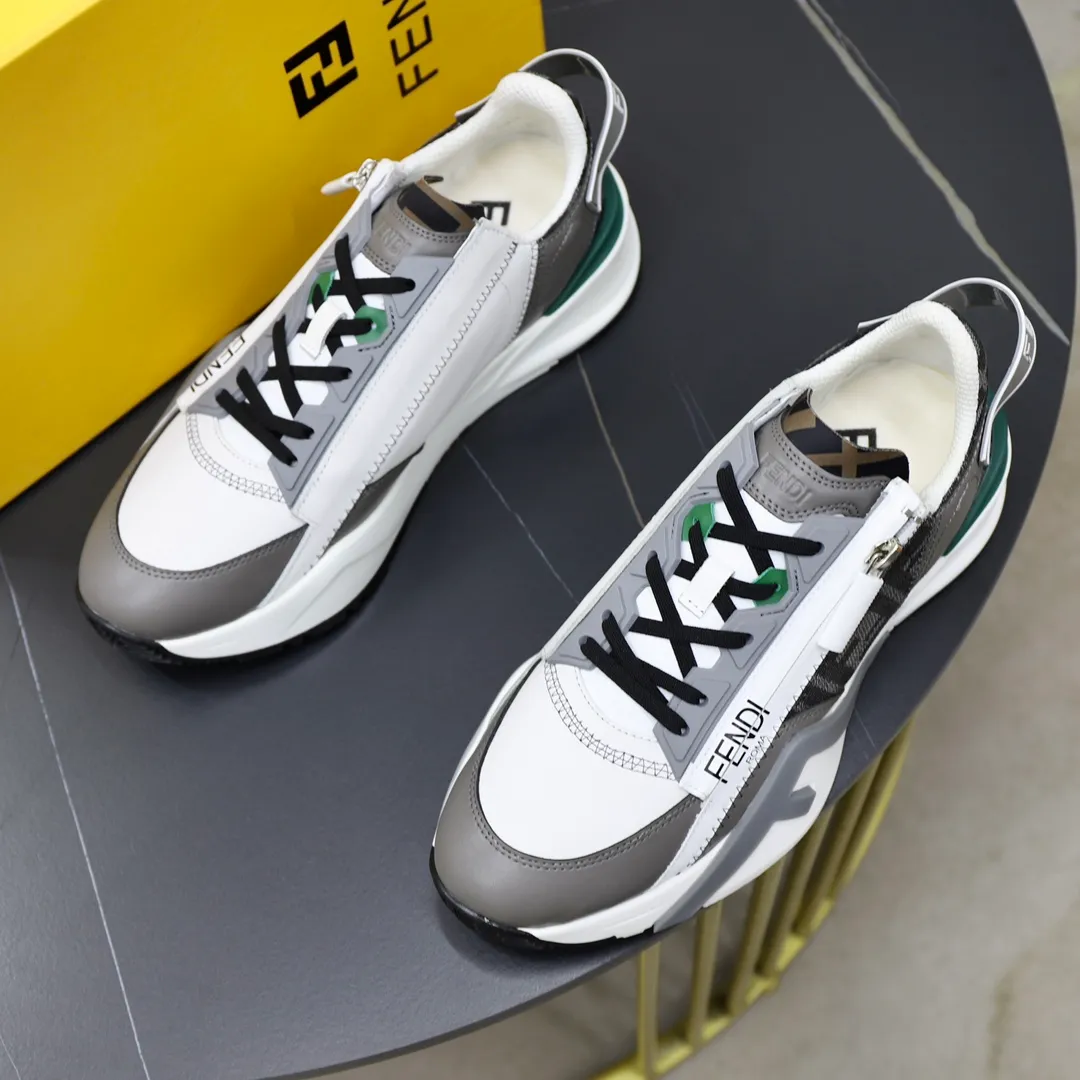 Men's men's shoes 290🔥Brand: FENDI Size: 38-44 (45, 46 customized) Grade: Original quality High version Material: Imported cowhide ➕ High-quality and comfortable lining Original lightweight non-slip outsole Style category: Travel Fashion casual shoes Versatile trend